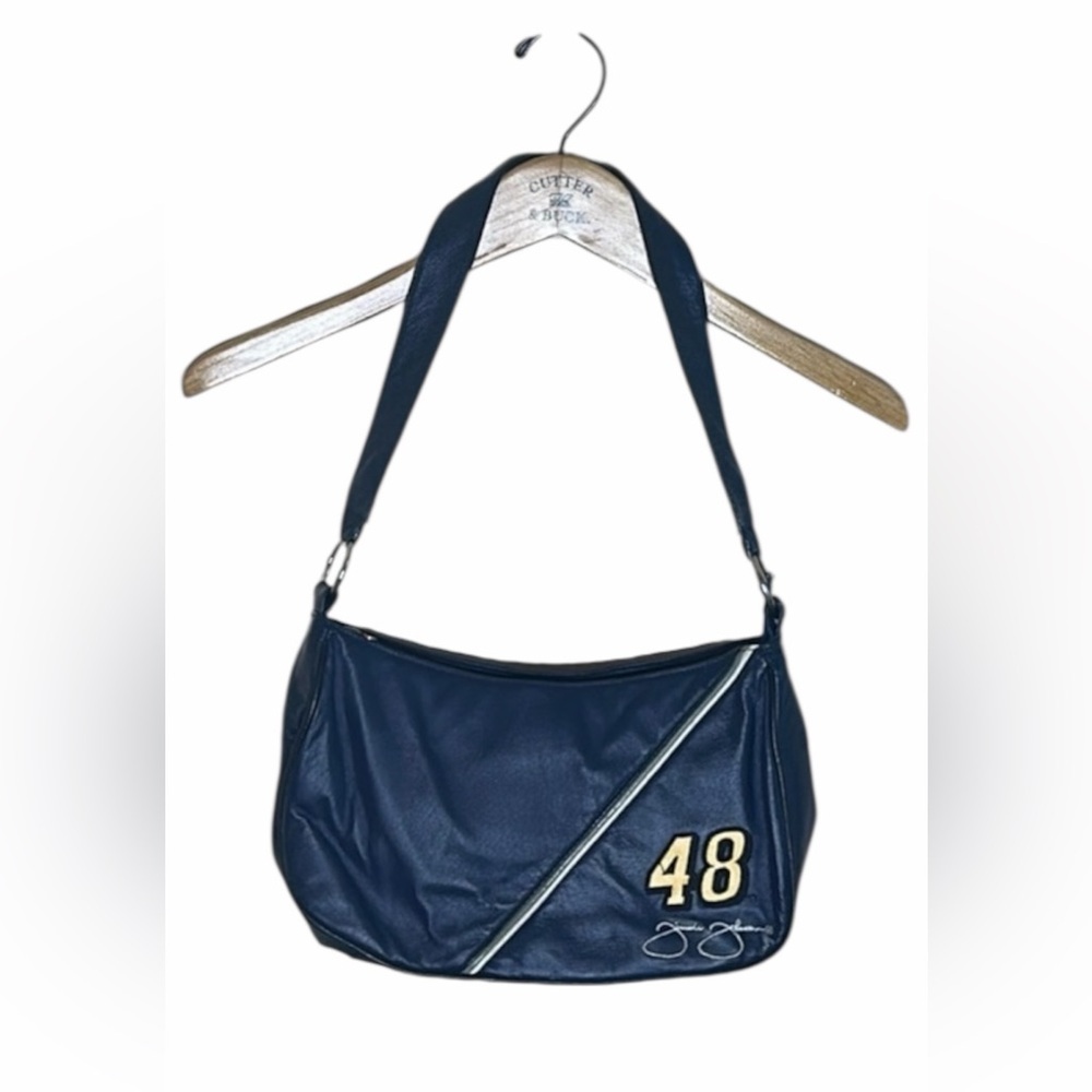 Wilsons Leather Jimmie Johnson Purse Navy Blue Number 48 Nascar